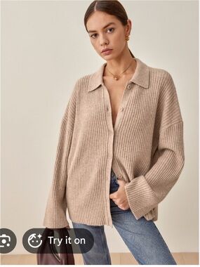 Fantino Cashmere Collared Cardigan